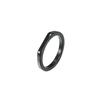 Ventas calientes transfronterizas fabricantes explosiones Joker moda viento frío generoso anillo simple plano acero inoxidable anillo acero titanio