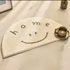 Alfombra de Piso de Imitación Cachemir con Dibujos Animados Transfronteriza para Baño, Alfombrilla Antideslizante Absorbente de Agua para Entrada de Inodoro del Hogar, Alfombra de Dormitorio