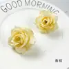 Cabezas de Flores de Rosa Pequeñas tipo Rocío Artificial para Decoración del Hogar, Arreglos Florales, Accesorios para el Cabello DIY, Materiales para Coronas y Accesorios