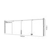 Estanterías de Exhibición de Pared de Acero Inoxidable para Tiendas de Ropa para Ropa de Hombre, Mujer y Niño, Estantes de Pie para Almacenamiento y Exhibición, y Percheros