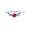 Pulseira Naruto Sharingan Unissex Trançada Acessórios Periféricos de Anime Estilo Casal Pingente Substituível
