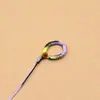 Llavero Colgante para Bolso Cuerda Trenzada a Mano Nudo de Diamante Cadena para Teléfono Producto Semi-Terminado DIY para Ensartar Joyería y Manualidades
