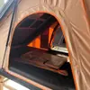 Tienda de Techo para Coche, Tapa Dura de Aleación de Aluminio, Ligera, Impermeable, Tienda de Campaña para Coche de Viaje Todoterreno