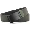 Nuevo Cinturón Táctico de Nylon de Alta Elasticidad con Hebilla Automática, Cómodo y Mejorado, para Hombres Jóvenes y de Mediana Edad, Cinturón Casual de Lona