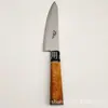 Cuchillo de Fruta con Mango de Madera Tienda de 5 Yuan Pelador de Melón y Fruta Punta Afilada de Acero Inoxidable Cuchillo para Sandía Fuente Mayorista