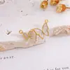 Acessórios para Joias DIY Pingente de Colar Borboleta Dinâmica Zircônia Micro-Incrustada Banho de Ouro 18K Color-Preserving Acessórios para Colar Pulseira