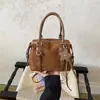 2026 Nuevo Bolso Retro para Axila de Principios de Otoño Bolso de Hombro Individual para Viajes al Trabajo Moda Gran Capacidad Bolso Tote Boston