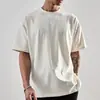 Camiseta Deportiva Redonda Vq Primavera y Verano Hermanos Musculosos Fitness para Hombre Manga Corta para Correr Transpirable y de Secado Rápido