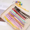 Corda de Nó Romano de Cor Monocromática de Poliéster para Guarda-chuva, Semi-Acabada, para Pulseira, Colar, Bolsa, Acessórios de Joia DIY Feitos à Mão