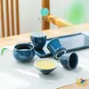 Taza de Té Celadón, Taza Individual de Cerámica para el Hogar, Tazón de Té, Juego de Té Kung Fu, Taza de Maestro, Taza de Degustación, Taza para Preparar Té