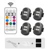 Luz LED para Aeronave, Coche, Motocicleta, Dron, Luz Estroboscópica, Luz de Advertencia con Control Remoto Inalámbrico, Luz Piloto