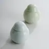 Pequeno Recipiente de Chá de Cerâmica, Mini Pote Selado, Caixa de Chá Portátil, Pote para Bálsamo, Pote Xiu Zhen, Pode ser Impresso com Logotipo
