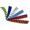 Pluma de pavo con escudo rayado de 5 pulgadas, pluma real, arco y flecha