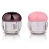 Botella Personalizada de 10g 15g con Forma de Hongo Envase de Muestra Botella para Mascarilla de Labios Crema para Ojos Crema Facial Botella Vacía Botella de Acrílico para Crema
