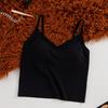 Maillard ropa cálida Chaleco cepillado para mujer Hilo delgado Base de tirantes sin costuras Todo-partido Ropa interior térmica