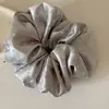 Goma para el pelo de terciopelo con lunares de alta gama estilo coreano para mujer, elegante goma para el pelo para peinados de moño