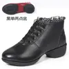 Zapatos de Baile Cuadrado, Zapatos de Baile para Mujer, Zapatos de Baile Sailor de Tacón Medio de Suela Blanda para Adultos, Zapatos de Baile, Zapatos de Actuación, Nuevo Malla E18