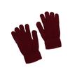 Guantes de Ciclismo Retro Estilo Coreano para Mujer Color Sólido Cálidos a Prueba de Frío Gruesos Forrados de Polar Moda Estudiantil Monocromáticos Guantes de Cinco Dedos para Hombre