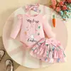 Conjunto de Mono de Manga Larga con Estampado de Conejito de Pascua y Huevos, Pantalones Largos y Diadema para Bebé Niña de 0 a 1 Año, Transfronterizo