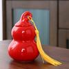 Mini Pote de Chá de Cerâmica Selado Portátil Tamanho Pequeno Pote de Cabana Alcaçuz Yunnan Xizang Frasco de Remédio Pote de Armazenamento de Pó Perfumado Pílulas