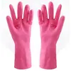Guantes protectores de terciopelo y látex de goma Jiyou para el hogar, impermeables, forrados de terciopelo, uso multitemporada en primavera, verano, otoño e invierno