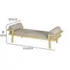 Banqueta de Cambio de Zapatos para el Hogar de Lujo Ligero, Banco Largo para Tienda, Banco Nuevo Estilo Chino para el Pie de la Cama del Dormitorio, Banco Sofá para Vestidor