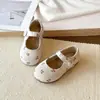 Sapatos de Couro Estilosos para Meninas 2026 Novo Primavera/Outono Sapatos de Princesa com Solado Macio para Crianças Sapatos Estilosos para Bebês Meninas para Combinar com Saias Sapatos Individuais