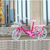 Bicicleta Infância Play Home Simulação Montagem Coleção Bicicleta Modelo DIY Brinquedos Pequenos Enfeites Comércio Exterior Presentes Itens