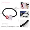Pulseira de corda de cabelo fofa europeia e americana, dupla finalidade, anel de cabelo de cristal, atacado, personalidade, tudo combina, acessórios de cabelo simples e doces, corda para amarrar