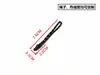 Tubo Termorretráctil Terminales de Cable TPU Tiradores de Cremallera Cordones de Cremallera Ropa para Exteriores Bolsas Pestañas de Tracción de Poliéster Accesorios