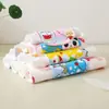 Toalla de algodón para sudor de bebé, gasa de cuatro capas, toalla de sudor estampada para niños, outlet de fábrica