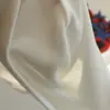¡Favorito del día! Camiseta Blanca de Manga Corta con Bordado de Tomate y Forro de Polar para Mujer, Top Básico Versátil de Cuello Redondo para el Trabajo