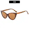 Óculos de Sol Retrô Novos Estilo Gatinho Emagrecedores Estilo Influenciador Moda de Rua Versátil Liso Europeu e Americano Óculos Tendência Hot Girl