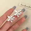Brincos de Flor Gota de Óleo com Zircônia, Temperamento Super Fada Estilo Floresta, Personalidade Doce, Versátil para o Dia a Dia, Brincos de Moda de Alta Qualidade para Mulheres