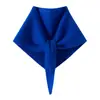 Cachecol pequeno de cashmere para outono e inverno para mulheres, cachecol triangular, amigo da pele, protege o pescoço, aquecedor de pescoço de tricô quente, gola falsa versátil