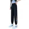 Pantalones Casuales de Verano Finos de Talle Alto para Mujer Tallas Grandes Anti-Mosquitos, Pantalones Jogger de Seda Helada de Secado Rápido, Dropshipping Disponible