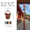 Corrente de Chuva Villa Roxa, Corrente de Chuva para Beirais Estilo Japonês, Corrente de Drenagem, Corrente Guiadora de Água para Pátio, Canalizador de Água para Calha, Corrente de Chuva de Liga de Alumínio