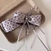 Nuevo Estilo Pinza de Plátano de Lunares para Mujer, Clip Vertical de Alto Gama Estilo Francés 2026 Nuevo, Pinza Grande para Cola de Caballo, Accesorio para el Cabello de Niña