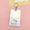 En stock tarjetero de dibujos animados insignia de transferencia de jardín de infantes tarjetero para identificación permiso de trabajo tarjeta de comida para estudiantes de autobús pequeño biológico