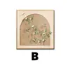 Pintura Decorativa Estilo Crema para Sala de Estar, Pintura de Pared de Fondo para Sofá Estilo Normcore, Mural Tríptico para Restaurante, Pintura Colgante Estilo Wabi-Sabi para Entrada