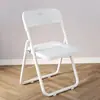 Silla de Oficina, Silla Plegable Bridge, Silla Simple para Uso Doméstico con Respaldo, Silla de Oficina Portátil, Silla de Plástico, Silla de Comedor, Silla de Conferencia