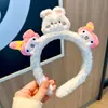 Nueva Diadema de Peluche de Dibujos Animados para Mujer, Gorra de Alta Gama de Capibara para Niños, Diadema de Peluche de Dibujos Animados de Otoño e Invierno, Accesorios para el Cabello para Estudiantes