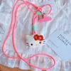 HHD3424 Porta-moedas de Couro PU Dopamina Coleção Grande Cordão para Celular Cordão Transversal Primavera e Verão Enfeites para Pendurar para Meninas