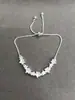Pulseira de estrela com zircônia azul de verão, toque de luxo leve e de alta qualidade, estilo coreano, fresca e simples, joia da moda e versátil