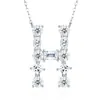 Collar de moda de comercio exterior estilo ins de lujo ligero nicho, nuevo accesorio de collar 925 de plata transfronterizo que no se decolora para mujeres en verano