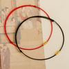 Pulseira de Cordão Vermelho Benmingnian da Sorte com Contas de Ouro para Meninos e Meninas, Cordão de Mão de Casal Tecido, Presente de Formatura, Corrente de Tornozelo, Cordão de Tornozelo