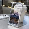 Funda para iPhone 17 Adecuada para Carretera y Montaña Nevada 16Pro Apple 12 Cobertura Completa 13/14 Transparente Paisaje Fábrica