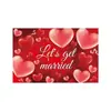 Tela de Fondo Nueva para Fotografía del Día de San Valentín Transfronteriza, Tela Colgante de Felices Fiestas, Bandera Personalizable con Atmósfera Romántica de Amazon