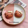 Amuletos para fundas de teléfono, amuletos para zapatos, gato, estrella de mar, concha, accesorios de resina, pinzas para el cabello, accesorios para el cabello, ligas para el cabello, amuletos para zapatos, joyería hecha a mano