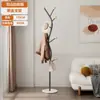 Perchero de casa estilo italiano, lujo ligero, perchero y sombrero elegante para la entrada, perchero de pie, una solución que ahorra espacio para el dormitorio